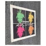 ART:  Andy Warhol, Converse Canvas Banner
