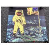 ART:  Andy Warhol, "Moonwalk Yellow" Print