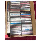 Box of Various Music CDs