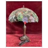 Tiffany Style Stained Glass Electric Table Lamp