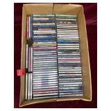 Box of Various Music CDs