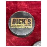 Various Hockey Pucks, Advertising & NHL