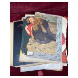 Vintage Pin-Up Girl Pages, Play Boy Centerfolds