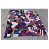 Antique Handmade Crazy Scrap Quilt