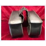 Leather Kemi Motto Saddle Bags