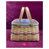 Longaberger Basket and liners