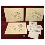 Walking PLow Blue Prints and More