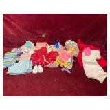 Lot of Handmade Doll Cloths