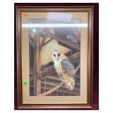 ART: B. Banco, Barn Owl, Signed 316/600