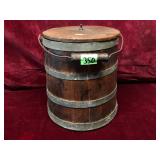 Antique Wooden Firkin
