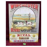 Vintage Style Winchester Metal Sign
