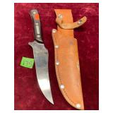 Schrade Old Timer Buck Knife & Sheath