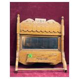 Antique Hanging Shaving Mirror