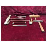 Vintage Hand-Powered Farm Tools