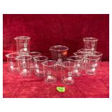 Vintage Pyrex Glass Beakers, 100 & 230 ML