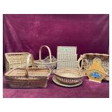 Lot of Vintage Baskets