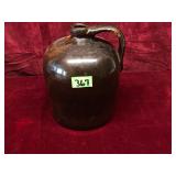 Stoneware Whiskey Jug