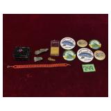 Lot of Pins & Costume Jewlery