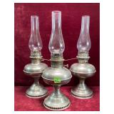 Antique Oil/Kerosene Lamps