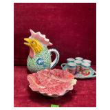 Vintage Porcelain Kitchen Items