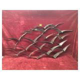 "Birds in Flight" Metal Wall Art