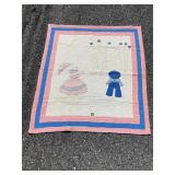 Hand Quilted SunBonner Sue and Overall Sam