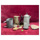Antique Household Kitchen Items