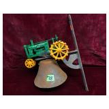 Cast Iron John Deere Dinner Bell