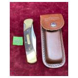 Schrade Lockback Knife & Sheath