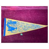 Vintage Phillies Team Banner