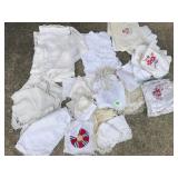 Assorted Vintage Tablecloths & More