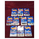 Various Hot Wheels, 10 ea
