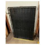 Large Heavy-Duty Folding Wire Dog Crate