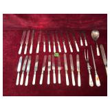 Vintage Enamel Dining Utensils