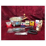 Vintage Kitchen Items & Spice Cans
