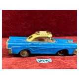 Vintage Tin Friction Airport Limo Car