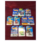 Various Hot Wheels, 10 ea