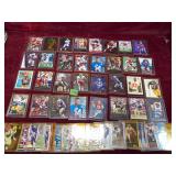 Various Football Trading Cards