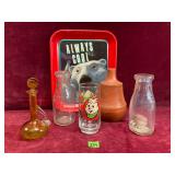 Various Household Items, Milk Bottles & More