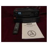 Sharp and RCA VCRs with Manual and Remote