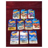 Various Hot Wheels, 10 ea