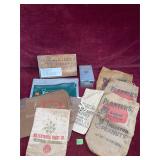 Vintage Peanut Bags, Bank Bags & More