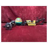 Vintage Toy Lot Tonka Trencher Fisher Price Cannon