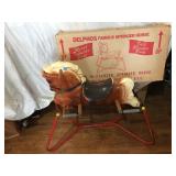 Vintage Delphos Springer Horse