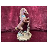 Vintage Placerte Harrison NJ Rearing Horse Statue