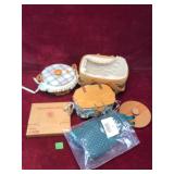 Longaberger Baskets w/ Liners & More