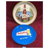Vintage Style Bar Serving Trays