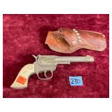 Vintage Hubley Rodeo Cap Gun & Holster