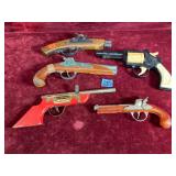 Various Styles Vintage Cap Guns