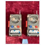 1984 Nasta GI Joe Walkie-Talkies